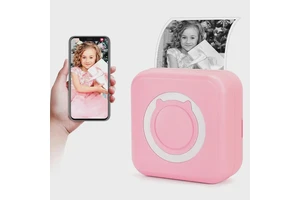 YYTech Mini Portable BT Thermal Printer Wireless IOS Android Compatible Photo & Label Printer 200 DPI POS Pocket Printer