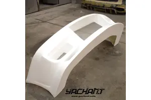 FRP Fiber Glass Front Bumper Fit for 1989 to 1994 Skyline R32 2D 4D GTS DL Style Front Bumper Bodykit
