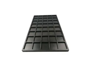 Wooden Jewelry Display Tray with Separate Compartments Drawer Dividers Stackable Wooden Jewellery Trays for Bracelets Necklaces