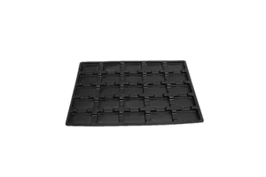 ESD Anti-Static Turnover Insert for Plastic Blister Tray Packaging Rectangle Design for Consumer Electronics Industry