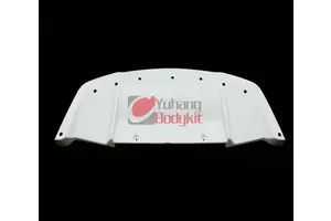 FRP AB Flug Style Front Lip with Undertry Fit for 1999-2002 Silvia S15 Glass Fiber