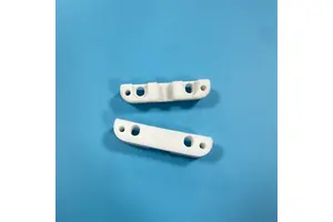 Customized Zirconia Irregular Part With Hole Yttrium Stabilized ZrO2 Ceramic Block