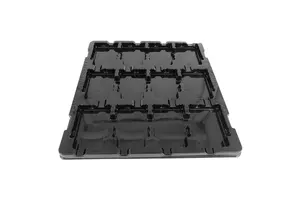 LEENOL High Quality Custom Industry Automotive Black Blister Esd Blister Tray Anti-static Blister Tray for PCB