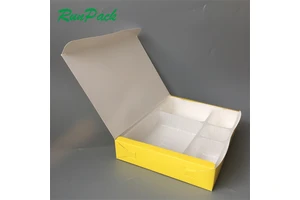 Fast Food Takeout Packaging Boxes Customizable Printed Paper Boxes Batch Ordering Options