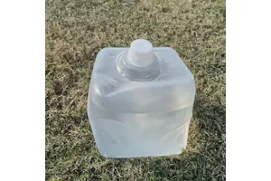 Laboratory Disposables Collapsible Plastic Cubitainers 5L 10L  20L  LDPE Ultrasound  Cubitainer