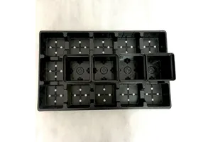 Home Garden Balcony Plant Succulents Plastic square Pot Trays for Plant Growing