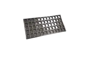 60cavities square Cake Mould Non-stick Brownie Cake Tray for Baking Brownie