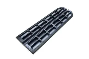 Expandable Innovative Curb Ramp System Rolled Curb Driveway Entry Kerb Ramp