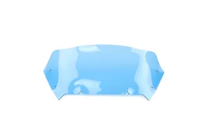 Motorcycle 9 Inch Wave Shield Blue Windscreen for Harley Touring CVO 121 117 Road Glide ST FLTRXSE 2023-2024