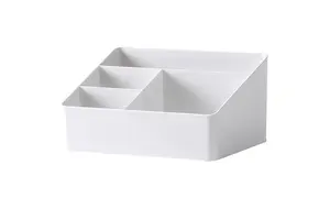 Multi Grid Desktop Cosmetic Storage Box Desk Organizer Storage Box for Office Supplies Pen/Pencil Cell Phone Remote Control