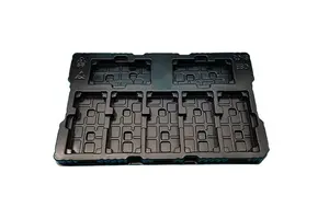 White Ps Blister Plastic Packaging Esd  Blister Tray for Consumer Electronic Products Plastic Packaging Factory