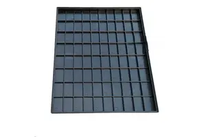 Cheap Collapsible Tote Bin Market Container Convoluted Box Anti Static Used Bins Esd Blister Tray