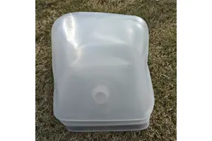 Laboratory Disposables Collapsible Plastic Cubitainers 5L 10L LDPE Ultrasound Gel Cubitainer