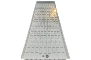 Plastic Hydroponic Gardening Planting Custom Plate Flood Table Hydroponics 2X4 Ebb and Flow Tray
