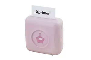 Cute Design 300DPI Portable Thermal  Photo Printer Mini Portable High Quality Thermal Receipt Wireless Printer Portable