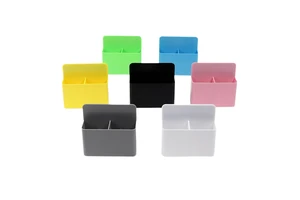 ABS Plastic Magnetic Storage Box Wholesale Multi-Color Whiteboard Pen Holder