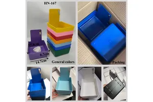 Multi-Purpose Dental Lab Work Tray Pans and Plastic Box for Oral Hygiene for Dental Laboratories