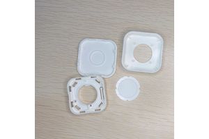 Small key tag plastic enclosure for PCB thickness Button Plastic box mini tiny case shell 68*23*19mm CAC182