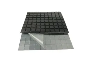 3M SJ5007 Square Rubber Bumper Vibration Isolator & Shock Absorber Protective Products with Cutting Service