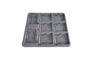 Custom Antistatic Dissipative ESD Plastic Blister Tray Vacuum Forming OEM Parts for Cut-ting