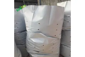 150 Micron PE Plastic Black&White Greenhouse Grow Bags, 5 Gallon Polypropylene Plant Nursery Grow Bag