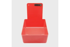 Dental Lab Organization Tool Dental Lab Working Case Neaten Case for Dental Laboratory Work Tray Case Plastic Box