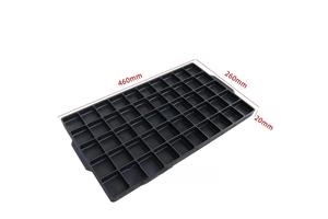 Free Shipping Stackable Trays Diy Box Conducted Experiments with Containing Minerals and Pure Uranium Esd Tray