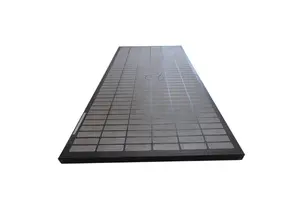 Frame Flat Swaco Mongoose Vibrating Shale Shaker Screens With Stainless Steel Wire Mesh Screen