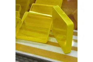 Yttrium Aluminum GarnetFluorescent Yellow  YAG  Artificial Gem Rough Stone