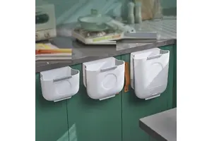 2024 Hot Sales Custom Folding Trash Can Classified Trash Garbage Creative Household Use Garbage Bin