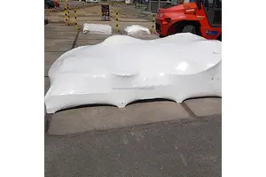 White Clear Blue Flame Retardant Anti-UV PE Heat Shrink Wrap Film Soft Blow Molding for Large Equipment