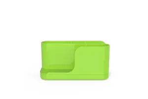 Oblique-inserted Pen Container Storage Box Large Capacity Nordic Pen Container Storage Creative Makeup Pen Container Desktop Fre