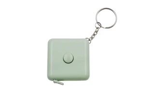 Promotional 1.5M Retractable Mini KeychainTape Measure Soft Body SewingRuler for Tailor ClothMeasure ABSMeasuring Tape Keychain