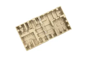 Customizable Eco-Friendly Dry Pressed Bread Machine Molded Pulp Insert Tray  Left And Right Trays Paper Pulp Packaging