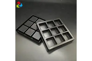 Custom Thermoformed Blister Plastic Chocolate Tray