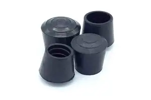 Rubber Chair Leg Tips Non-Slip Round Table Desk Feet End Caps Cover Anti-Scratch Floor Protector Cups for Home Office School